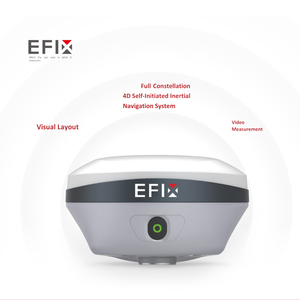 เครื่องมือ GNSS RTK ความแม่นยำสูง EFIX สำหรับงานสำรวจที่ดินแบบหลายระบบดาวเทียม - Product Image 2