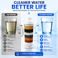 Filter Air WP6. Filter Pengganti Standar untuk Pitcher. Bebas BPA