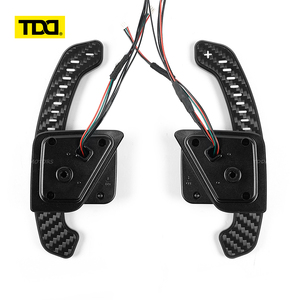 Palancas de cambio magnéticas de fibra de carbono TDD LED para Skoda 2019 Octavia VRS, palancas de cambio para volante - Product Image 1