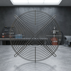 Protector de Ventilador Industrial de Hierro con Malla de Alambre, Rejilla de Seguridad para Protección de Dedos, Accesorios para Ventiladores - Product Image 3