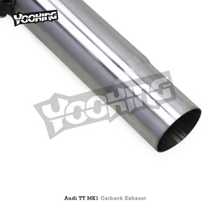Escape Catback <span class=keywords><strong>para</strong></span> Audi TT MK1 tipo 8N 1,8 T 1998-2006 coche deportivo SUS304 silenciador <span class=keywords><strong>de</strong></span> tubo <span class=keywords><strong>de</strong></span> acero inoxidable sistema <span class=keywords><strong>de</strong></span> escape Valvetronic - Product Image 2