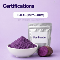 Poudre d'Ube Naturelle Demeter, Poudre d'Igname Violette en Vrac pour Boissons, Crèmes Glacées, Desserts – Haute Qualité, Prix Usine OEM