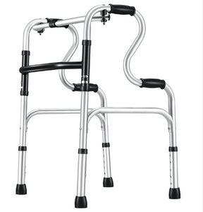 Marcheur adulte pliant handicapé personnes âgées marcheur en aluminium léger réglable marche pour personnes handicapées - Product Image 1