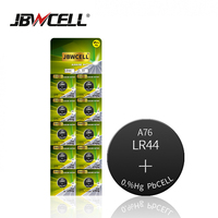 Batería de botón de zinc manganeso, 1,5 v, lr44, AG13, A76