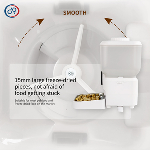 Mangeoire automatique pour animaux de compagnie 7L WiFi avec caméra Rechargeable à piles Distributeur de nourriture intelligent pour chat et chien Mangeoire pour chat - Product Image 3