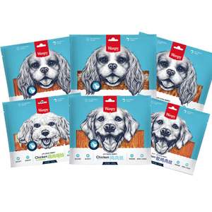 Snack de carne seca para perros Wanpy, Rollo triturado de pollo, 400g, nutritivo, limpieza de dientes y huesos, recompensa, entrenamiento, snack seco para perros - Product Image 1