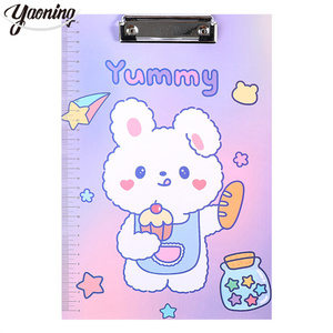 Mẫu Miễn Phí 2023 Dụng Cụ Sắp Xếp Văn Phòng Phẩm Hợp Thời Trang Thư Mục Lưu Trữ Kim Loại In Hình Gấu Thời Trang Trường Học Văn Phòng Có Kẹp Nhiều Màu - Product Image 2