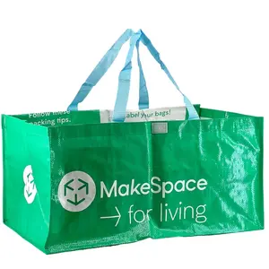 Spacious Storage Laminated Non Woven Shopping Bag Design Creative To Accommodate All Your Belongings