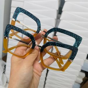 סיטונאי זול במלאי יד עשוי אצטט משקפיים מסגרת באיכות גבוהה מוכן עשה צבעים מעורבב מסגרות אופטי מסגרת עבה - Product Image 6