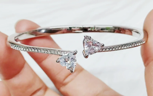 <span class=keywords><strong>Pulsera</strong></span> Romana con Corazón de Ángel, Regalo para Mujer, Regalo de San Valentín, Set de la Serie Ángel - Product Image 3