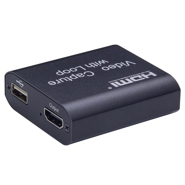 Wholesale 4K HDMI Video Capture Card with Loop Out 1080P USB 2.0 Audio Video Grabber for Game Live Streaming OBS Recording