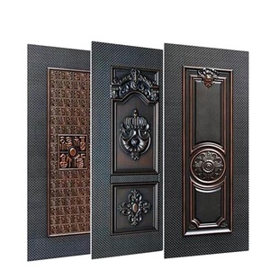 <span class=keywords><strong>Peau</strong></span> de porte en acier estampé de haute qualité Tôle de porte extérieure Tôle d'acier estampée - Product Image 2