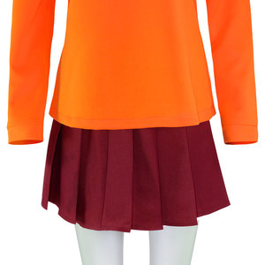 Disfraz de <span class=keywords><strong>Velma</strong></span> de Scoob para Mujeres y Niñas, Conjunto de Disfraz para Halloween, Navidad y Fiestas - Product Image 5