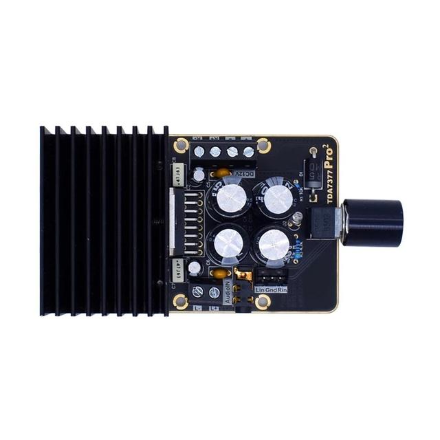 Official High quality TDA7377 30W + 30W DC9-18V Stereo class AB Digital power hifi Amplifier Audio Board for 4-8 ohm Speaker HK