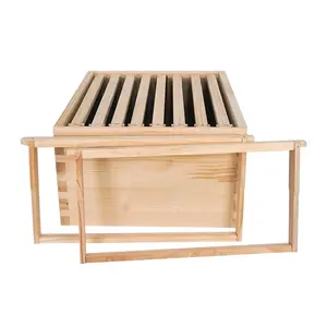 <span class=keywords><strong>Langstroth</strong></span> Beehive Kit Bee Hives para cajas de <span class=keywords><strong>colmenas</strong></span> de abejas 10 marcos - Product Image 3