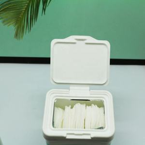 Toallitas limpiadoras de oídos para mascotas de algodón sostenible de <span class=keywords><strong>Amazon</strong></span>, toallitas ecológicas no tejidas para limpieza de oídos húmedos para gatos y perros - Product Image 4