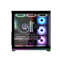 Boîtier PC Gaming ATX en Gros Usine, Support GPU 400mm, Refroidisseur CPU 157mm, Refroidissement Liquide 360mm pour Châssis d'Ordinateur de Bureau