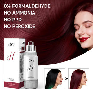 Crema Colorante <span class=keywords><strong>Naturale</strong></span> per <span class=keywords><strong>Capelli</strong></span> <span class=keywords><strong>Rosso</strong></span> Vino Permanente a Base <span class=keywords><strong>di</strong></span> Erbe per Donne e Uomini per Coprire <span class=keywords><strong>i</strong></span> <span class=keywords><strong>Capelli</strong></span> Grigi - Product Image 2