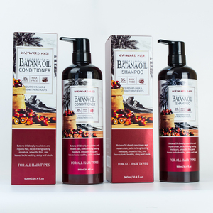 Ensemble Shampooing et Après-Shampooing BATANA à l'Huile d'Olive, Soin Capillaire Naturel Biologique Hydratant Anti-Pelliculaire, Marque Privée - Product Image 1