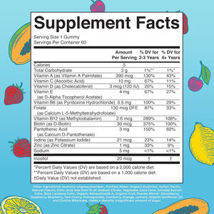 סיטוני ילדים אורגניים ויטמינים גמיות אבץ מוספים תוסף לילדים סוכר חינם - Product Image 2