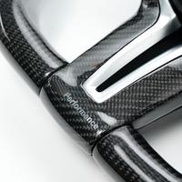   Volant en fibre de carbone avec LED, éclairage de changement de vitesse OLED, points de pression bleus M1 M2, compatible avec les séries 3, 5, X1, X3, X5, X6, amélioration des performances