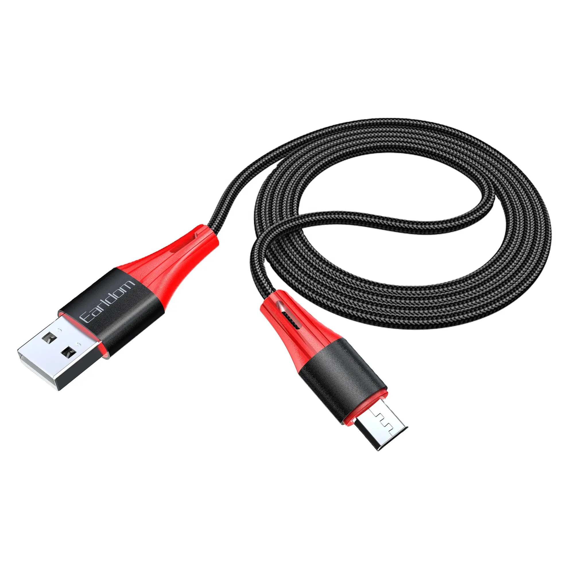 Earldom USB Cable Fast Charging Micro Type-C Data Cord For Samsung Xiaomi Huawei Android Mobile Phone Accessories Charger Cables