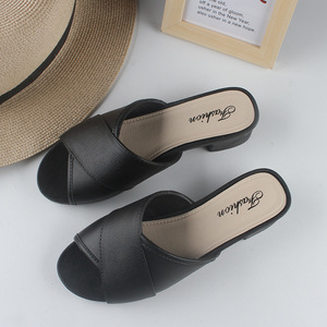 Sandalias de verano para mujer con medias pantuflas gruesas envueltas Diseño de plataforma de moda Nueva llegada Sandalia sin cordones - Product Image 5