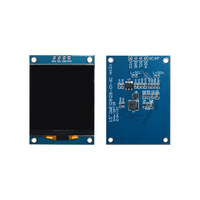 Módulo de pantalla OLED blanca de 1,5 pulgadas GME128128-01-IIC, IC SH1107, resolución de 128x128, interfaz I2C, conector de 4 pines