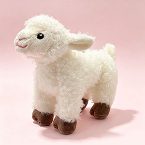 Fabricant, faible MOQ, personnalisable, adorable peluche agneau, série Retour à la Nature, design super doux, OEM/ODM - Product Image 2