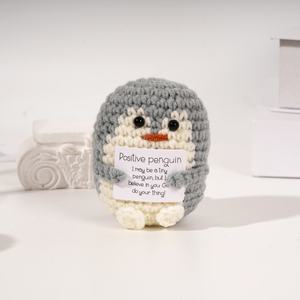 Handgemaakte Haak <span class=keywords><strong>Kit</strong></span> Voor Schattige Dieren Pop Katoen Diy Gebreide Pluche Speelgoed Ambachtelijke Bureau Decor Cadeau Voor Kinderen Volwassenen Voor Kerst - Product Image 2