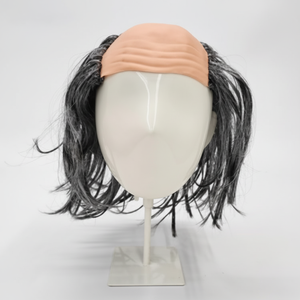 Wrect Hair WE26EC0 costumi Cosplay parrucca bianca realistica con capelli nudi - Product Image 1