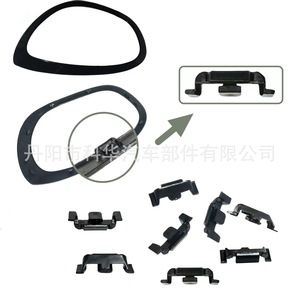 Mini clips decorativos para faros delanteros, para R55, R56, R57, R59, R60, F56, F60, plástico ABS, 6 uds., soporte de montaje frontal - Product Image 3