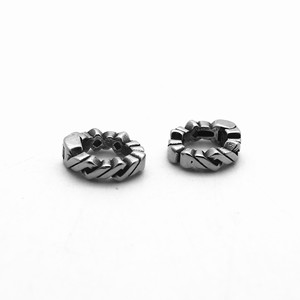 Pendientes con clip yunnique, geométricos, de acero y titanio, unisex, estilo punk, joyería de moda - Product Image 3