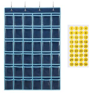 Organizador Colgante de Tela No Tejida con 36 Bolsillos para Aula, Material Escolar, Almacenamiento para Maestros, Teléfonos Celulares, Venta al Por Mayor - Product Image 3