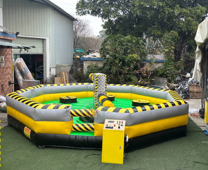 Juego Inflable Toxic Meltdown <span class=keywords><strong>de</strong></span> 8m para Deportes al Aire Libre, Juego <span class=keywords><strong>de</strong></span> Obstáculos Wipe Out - Product Image 1