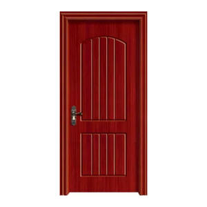 Diseño de Puerta de Madera con Molduras de Lujo, Diseño de Puerta Interior para Dormitorio de Apartamento - Product Image 5