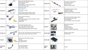 핫세일 수동 터치 디머 스위치 12V 5A 1채널 LED 조명용 - Product Image 4