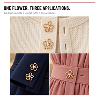 Boutons en métal ajourés personnalisés avec placage, bord festonné, découpe animale et logo en relief pour blazers, vestes et vêtements