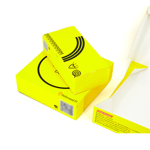 2025 in một mặt 350GSM hộp các tông tráng miệng màu trắng với in offset Cmyk và cán mờ - Product Image 4