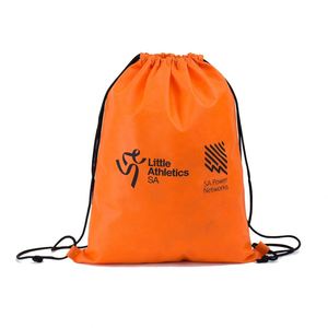 Advertising 210D 420D Polyester Waterproof <b>Drawstring</b> <b>Backpack</b> Sports Shoulders <b>Drawstring</b> Bags - Product Image 1