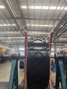 EP-250 RMAI Özelleştirilmiş Chevron Desenli Nervürlü Konveyör Bandı Yüksek Kalite Hızlı Teslimat Sonsuz Bant - Product Image 6