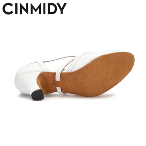 Phụ Nữ Của Khiêu Vũ Latin Giày Cho Hiện Đại <span class=keywords><strong>Tango</strong></span> <span class=keywords><strong>Waltz</strong></span> & Phòng Khiêu Vũ Mềm Duy Nhất Dép Bên Thân Thiện - Product Image 4