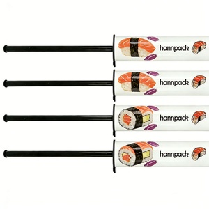 Custom Push pop Sushi Packaging Sushi Push Pop <b>Container</b> Cylinder Push up Cylinder Paper Tube Packaging for Food Cake - Product Image 3