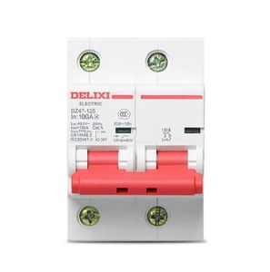MCB DELIXI DZ47-125 63A 80A 100A 125A 1P 2P 3P 4P 10KA высокотоковой автоматический выключатель - Product Image 2