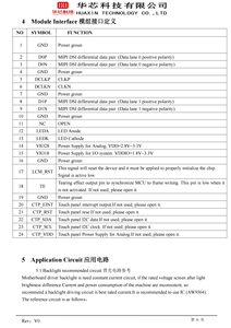โมดูลจอแสดงผลแบบ Transflective TFT ขนาด 3.97 นิ้ว พร้อม CTP ความละเอียด 480x800  ไดรเวอร์ไอซี ST7701 อินเทอร์เฟซ MIPI - Product Image 6