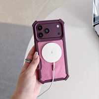 Coque arrière magnétique avec anneau de charge sans fil et protection d'objectif surélevée pour iPhone 18 Pro et 18 Pro Max, fabriquée à Guangzhou (360 Forros)