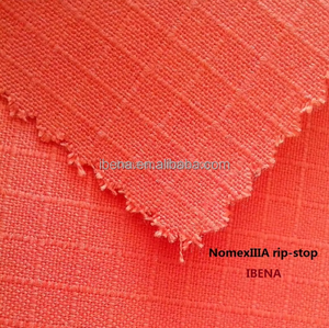 Tissu en Kevlar <span class=keywords><strong>aramide</strong></span> orange, ignifuge, antistatique, tissé, pour vêtements de travail de protection industrielle - Product Image 3