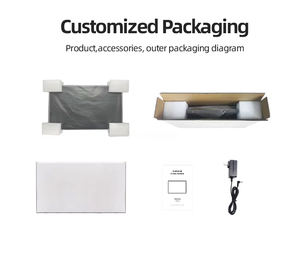 Màn hình cảm ứng <span class=keywords><strong>LCD</strong></span> chạy bằng pin bằng nhựa 10.1 inch cho cửa hàng bán lẻ nhà hàng và màn hình thang máy với thời lượng pin 12 giờ - Product Image 6