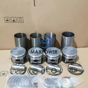 Cylinder Kit Kit Kit Cylinder Kit Liner silinder untuk mesin Kubota V3600