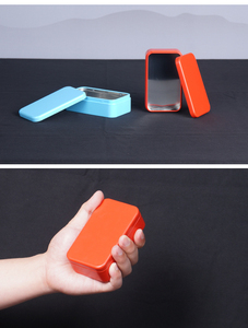 20 Gam Trà Bao Bì Hình Chữ Nhật Mini Vàng/Trắng/Đen Đầy Màu Sắc Du Lịch Kim Loại Tin Cho Trà - Product Image 5